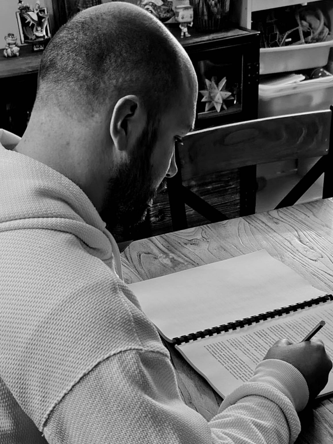 Florian Thierry — portrait noir et blanc