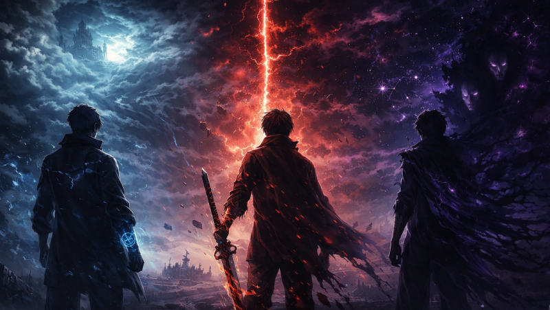 Illustration Les Chroniques de l’Enfer Brisé